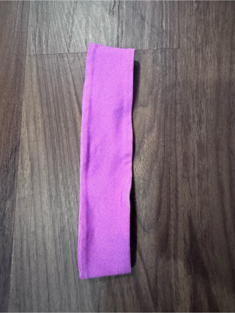Athleta Purple Ribbed Stretch Headband